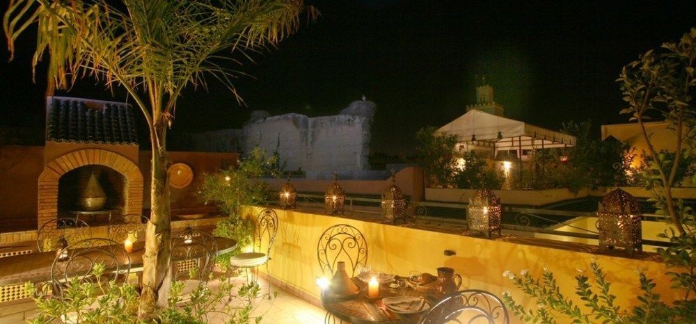 Riad Villa Harmonie Marrakesz Restauracja zdjęcie